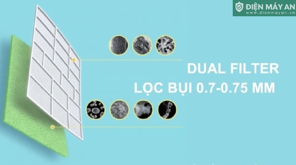 Điều Hòa Comfee Inverter 10000 BTU 2 Chiều CFS-10VHAFF